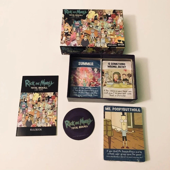 2016 Rick and  Morty Total Rickall Card Game - Picture 7 of 15